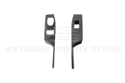 2019-24 Camaro Dry Carbon Fiber Door Glass Lifting Panel Cover image 8