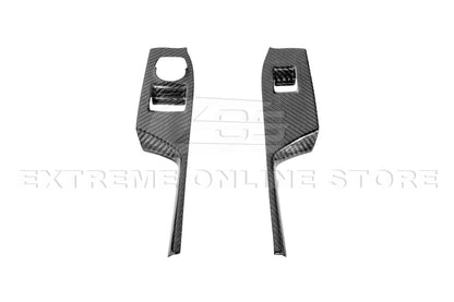 2019-24 Camaro Dry Carbon Fiber Door Glass Lifting Panel Cover image 7