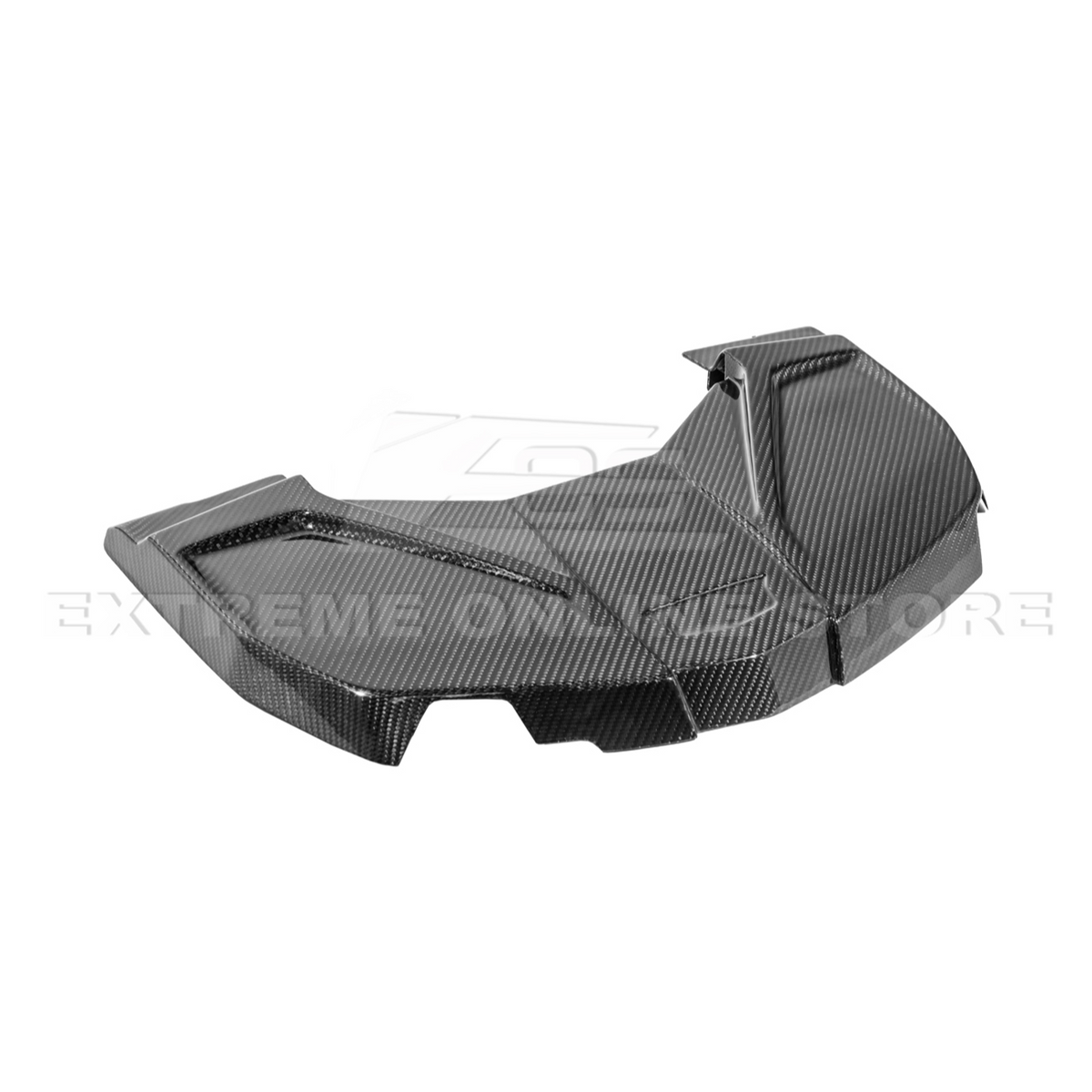 2022-Up Cadillac CT5-V Blackwing DRY Carbon Fiber Replacement Front Engine Cover image 17