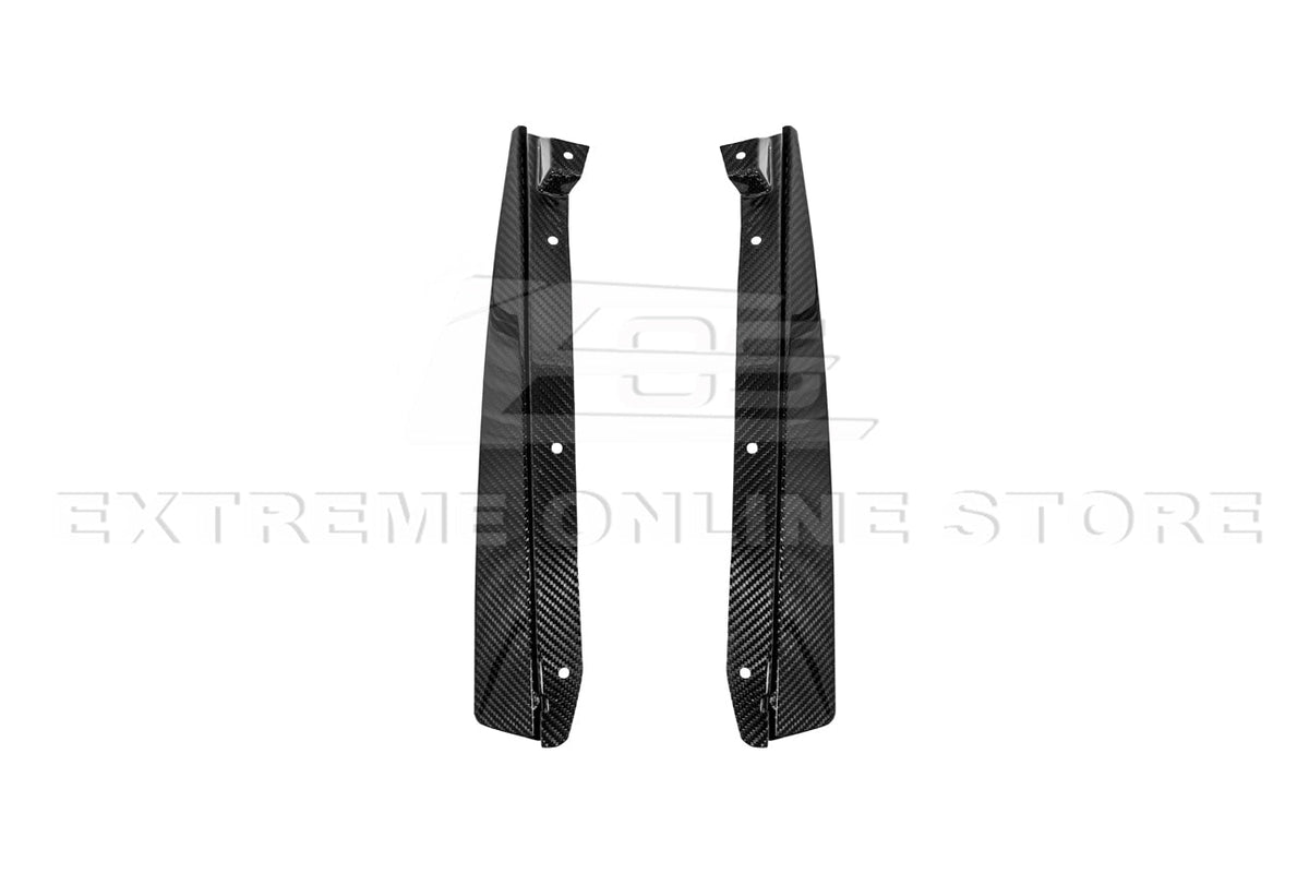 2016-19 Cadillac ATS-V Track Package Dry carbon Fiber Front Lip Side Wheel Arch image 38