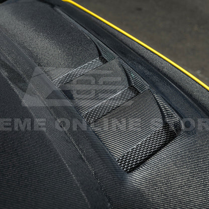 2015-17 Ford Mustang Terminator Style Front Hood Vented Cover image 15