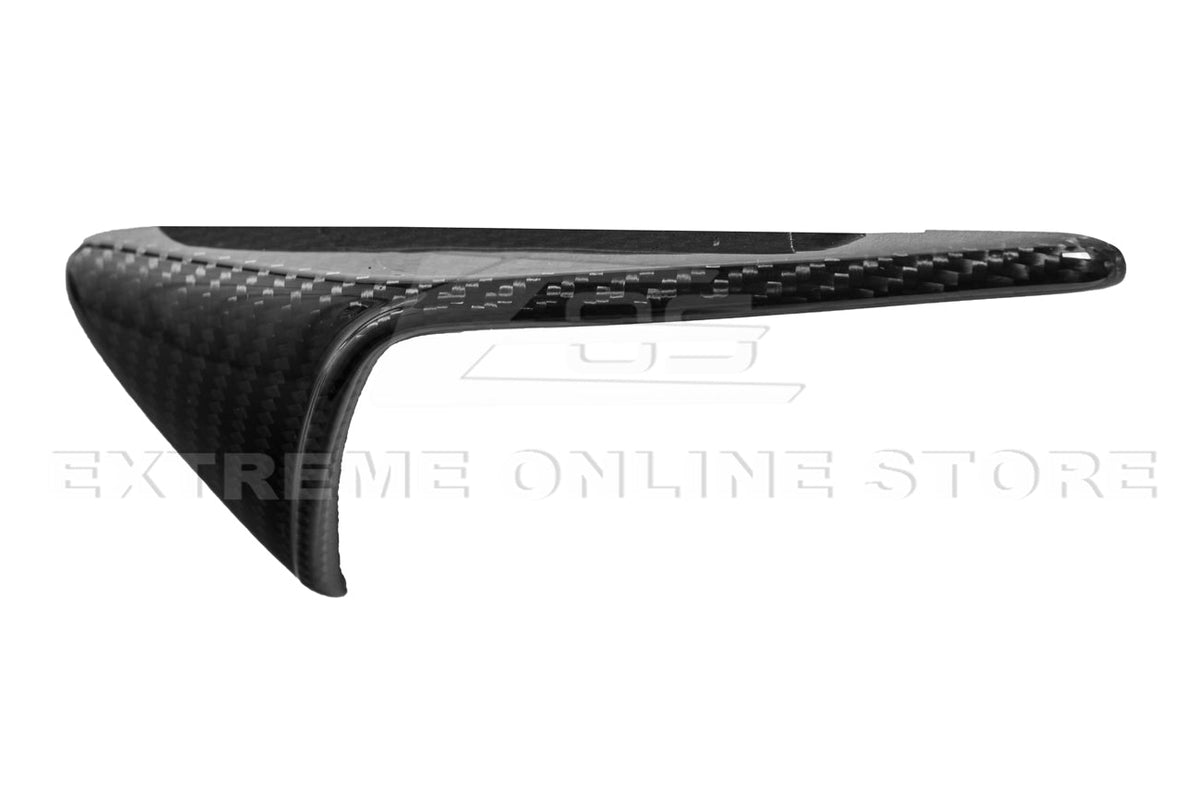 2020-23 Tesla Model 3 20-24 Y Carbon Fiber Exterior Door Camera Covers image 12