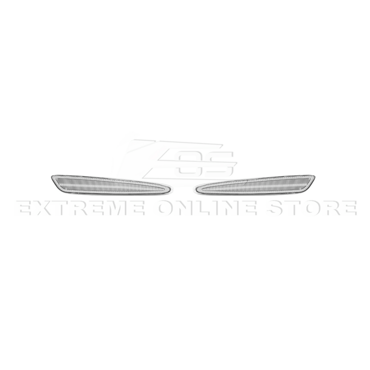 Corvette C6 Front Amber Light LED Side Markers Pair image 17