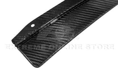 2016-19 Cadillac ATS-V Track Package Dry carbon Fiber Front Lip Side Wheel Arch image 12