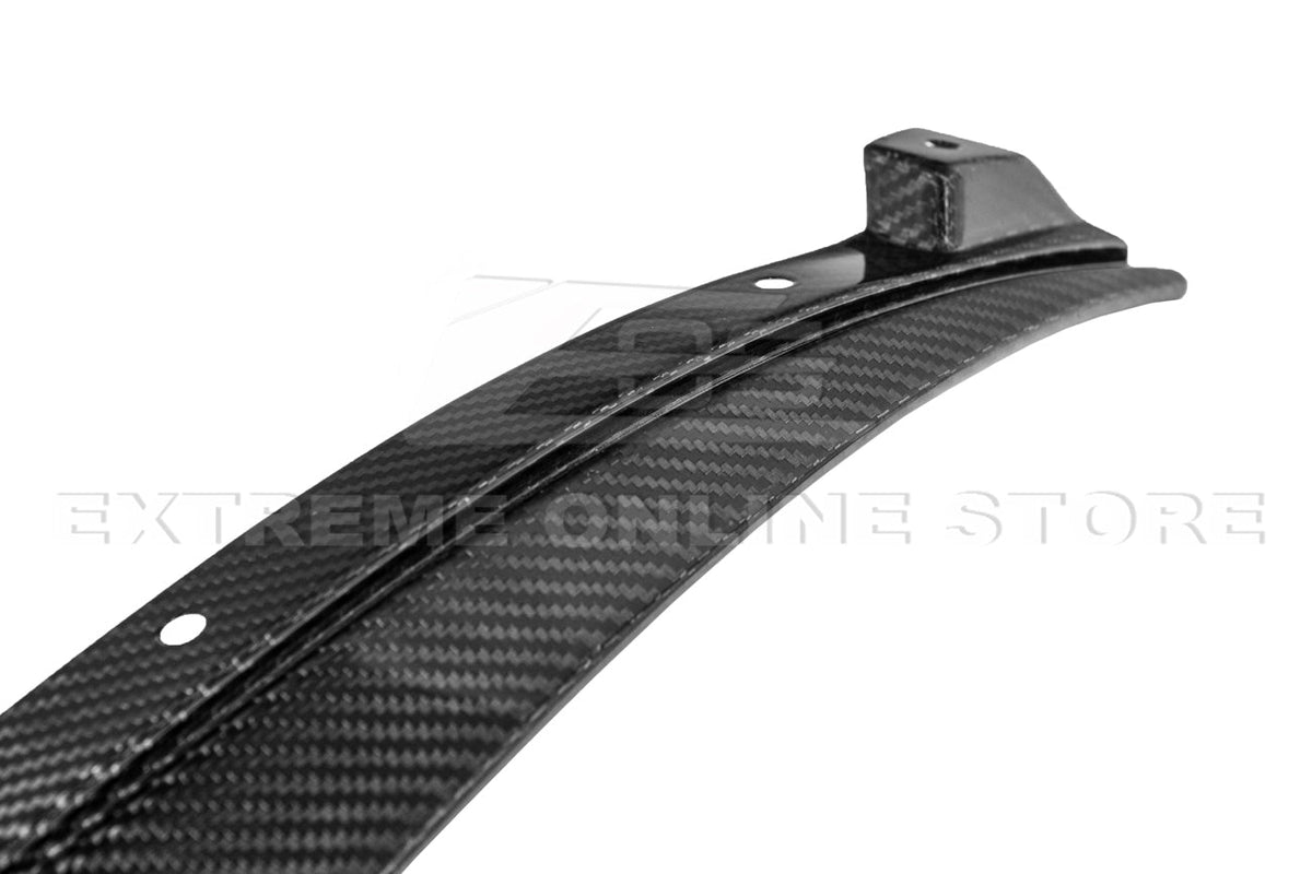 2016-19 Cadillac ATS-V Track Package Dry carbon Fiber Front Lip Side Wheel Arch image 13