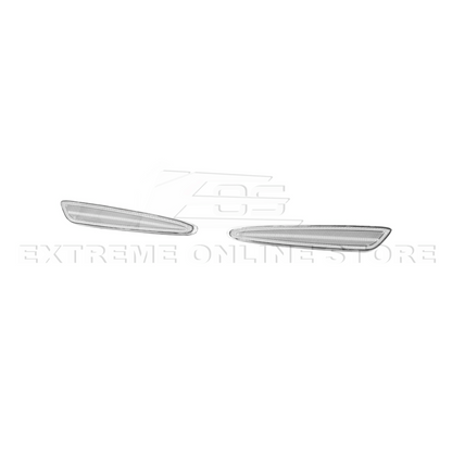 Corvette C6 Front & Rear Amber Light LED Side Markers Pair image 23