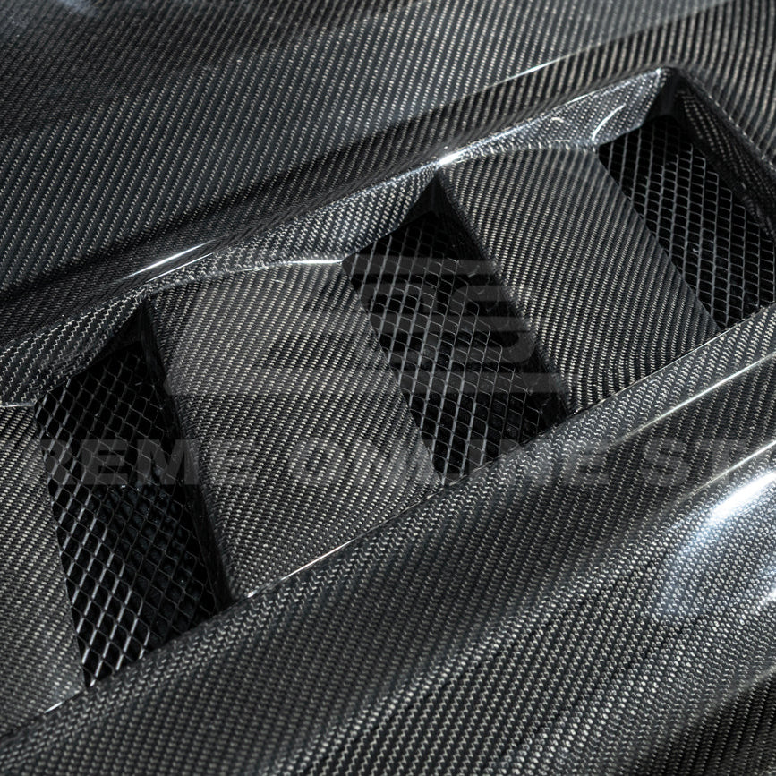 2015-17 Ford Mustang Terminator Style Front Hood Vented Cover image 16