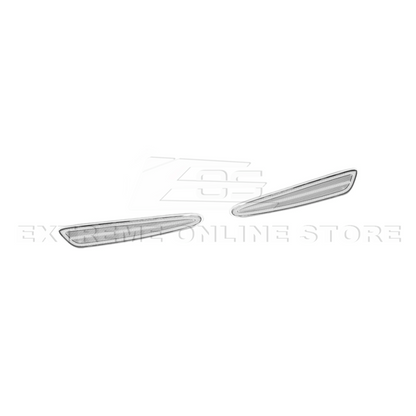 Corvette C6 Front Amber Light LED Side Markers Pair image 18