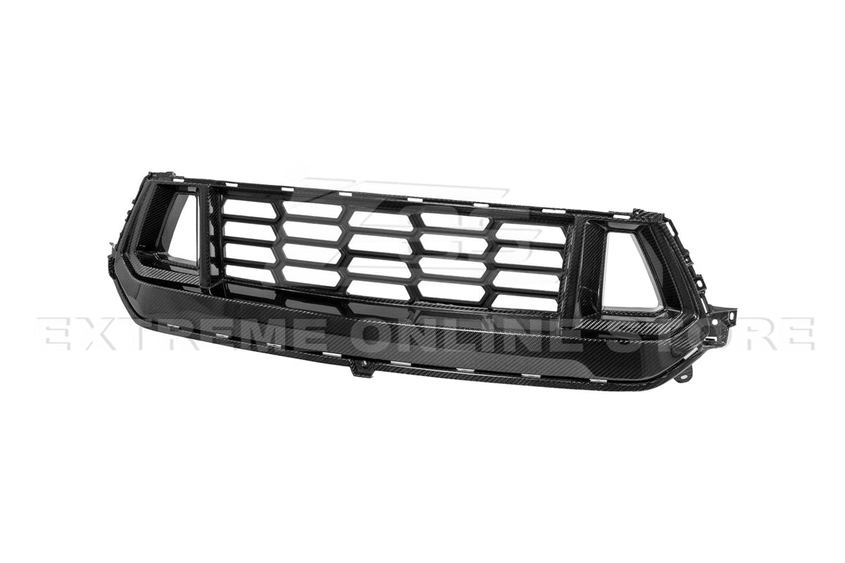2024+ Ford Mustang GT Replacement Dry Carbon Fiber Front Grille Cover image 9