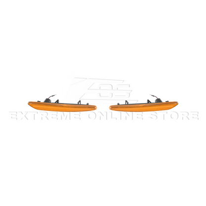 Corvette C6 Front Amber Light LED Side Markers Pair image 55