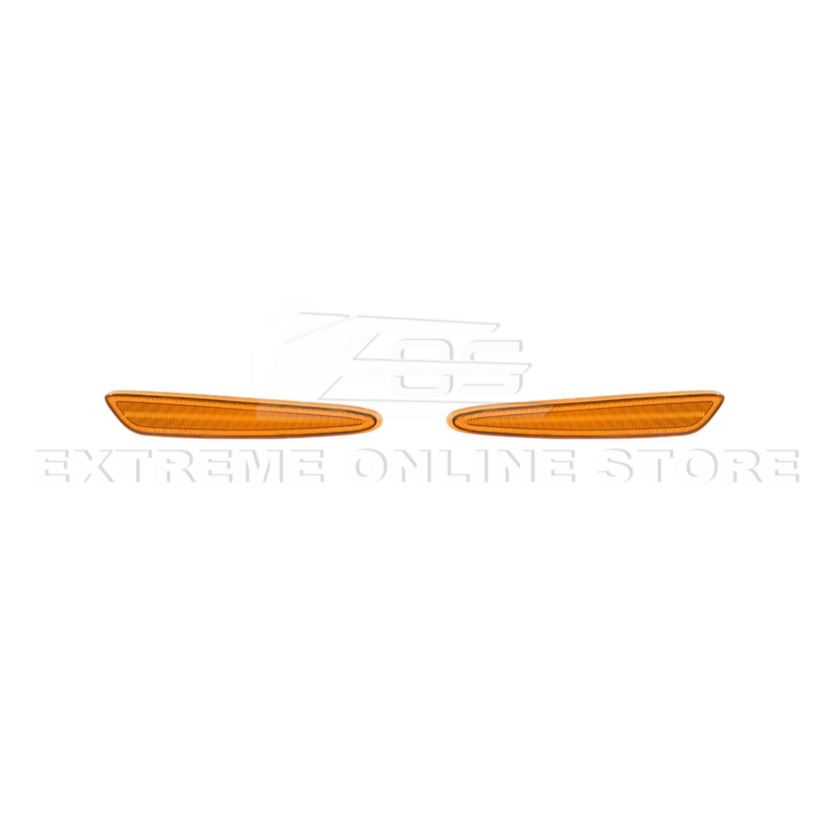 Corvette C6 Front Amber Light LED Side Markers Pair image 56