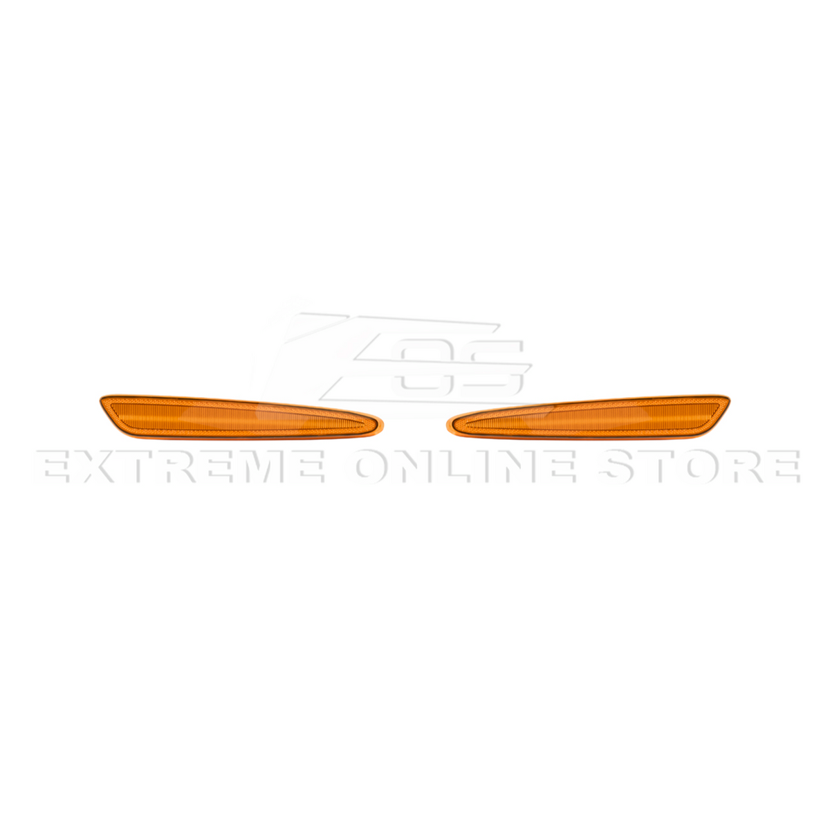 Corvette C6 Front Amber Light LED Side Markers Pair image 57