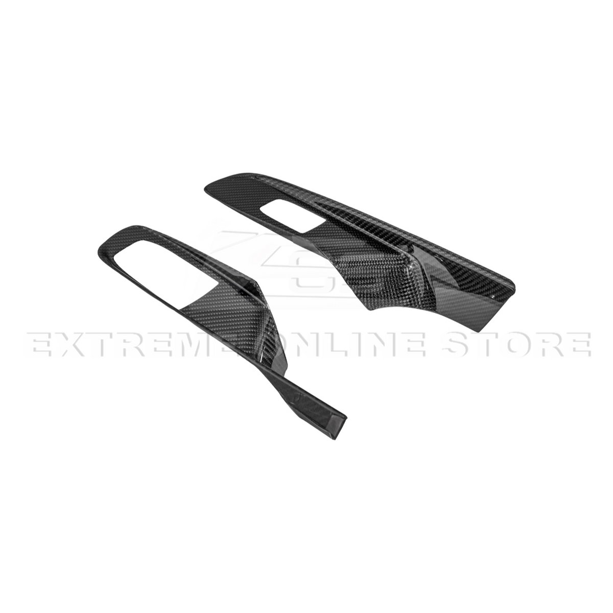 Corvette C8 Coupe DRY CARBON FIBER Side Window Switch Control Panel Cover image 15