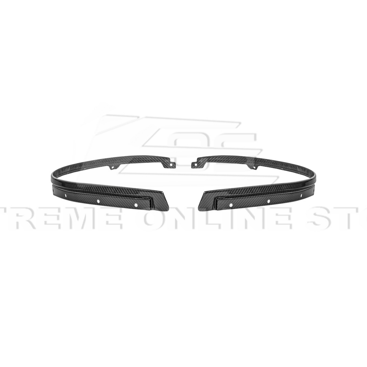 2024-Up Ford Mustang S650 Dry CARBON FIBER Front Quarter Fender Flare Extension image 15
