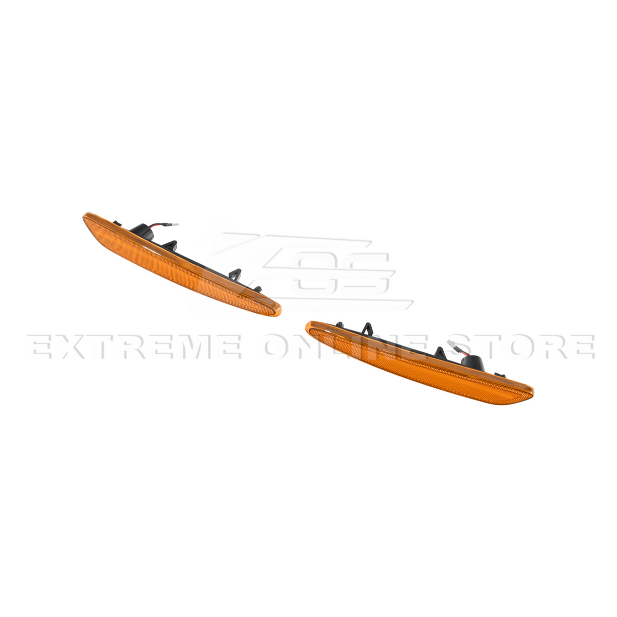 Corvette C6 Front Amber Light LED Side Markers Pair image 58
