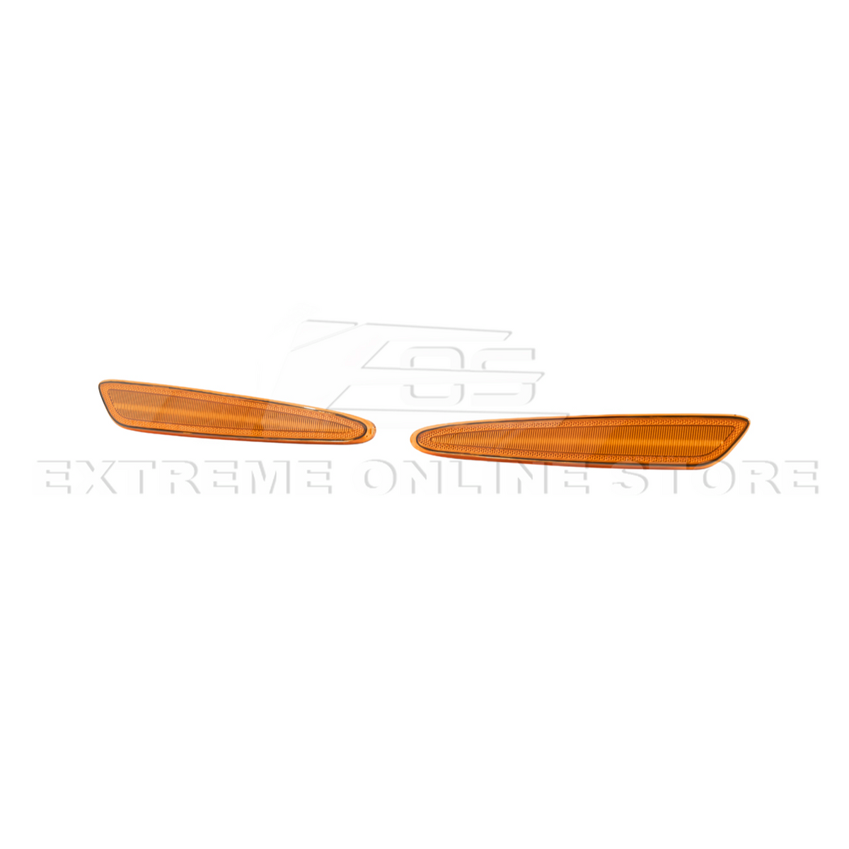 Corvette C6 Front Amber Light LED Side Markers Pair image 54