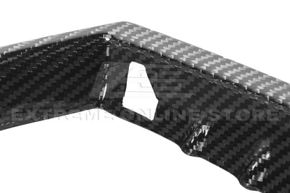 2024+ Ford Mustang GT DRY CARBON FIBER Front Side Grille Inserts image 11