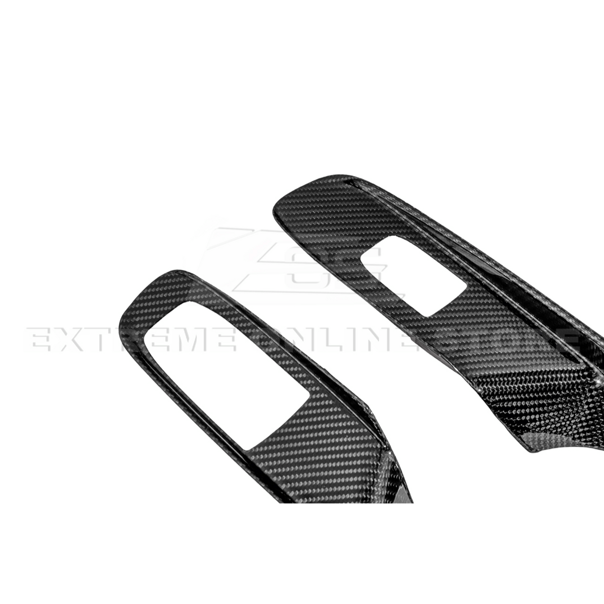 Corvette C8 Coupe DRY CARBON FIBER Side Window Switch Control Panel Cover image 16