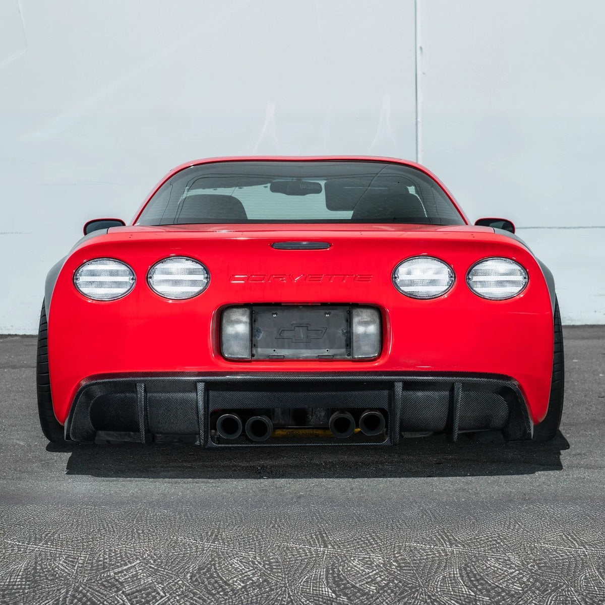 1997-04 Corvette C5 | EOS Performance Carbon Fiber Rear Bumper Finned Diffuser image 7