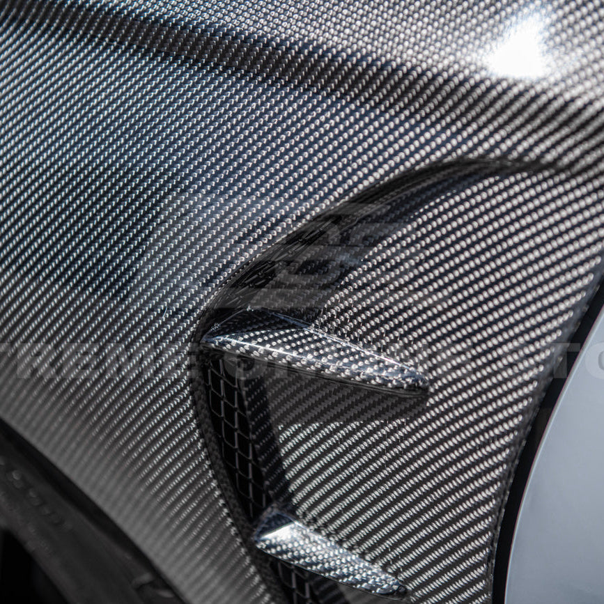 2022-Up Honda Civic | JDM Varis Style CARBON FIBER Front Vented Hood w/ Fender image 27