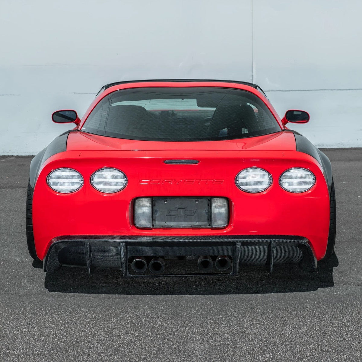 1997-04 Corvette C5 | EOS Performance Carbon Fiber Rear Bumper Finned Diffuser image 6