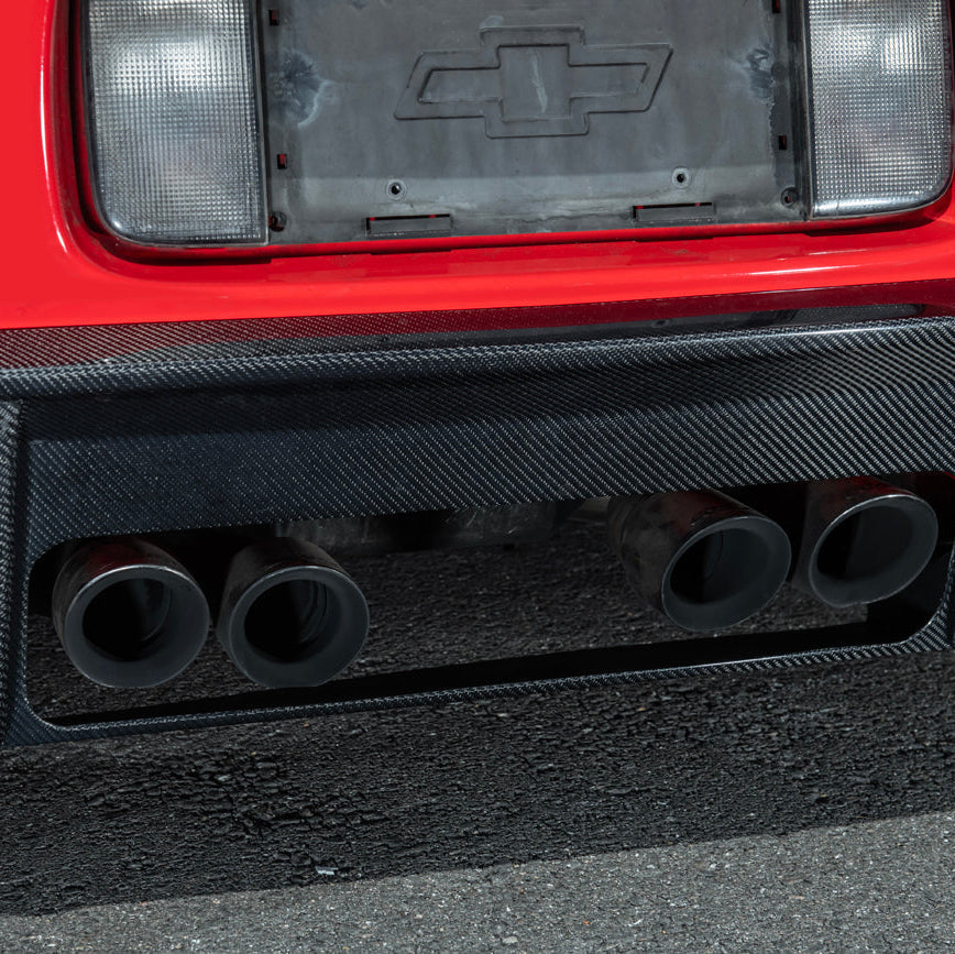 1997-04 Corvette C5 | EOS Performance Carbon Fiber Rear Bumper Finned Diffuser image 15