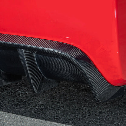 1997-04 Corvette C5 | EOS Performance Carbon Fiber Rear Bumper Finned Diffuser image 16