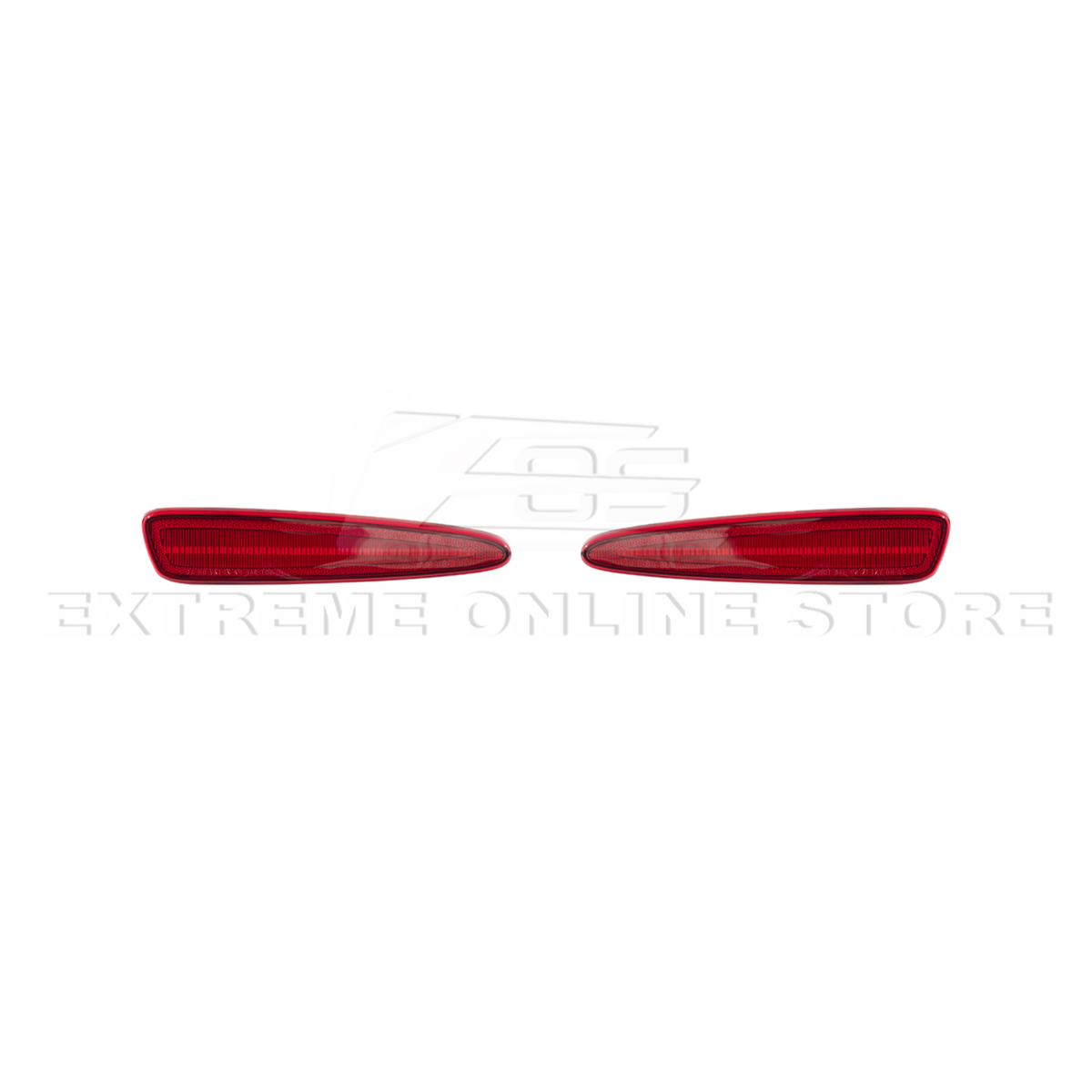 Corvette C6 Rear Red Light LED Side Markers Pair image 57