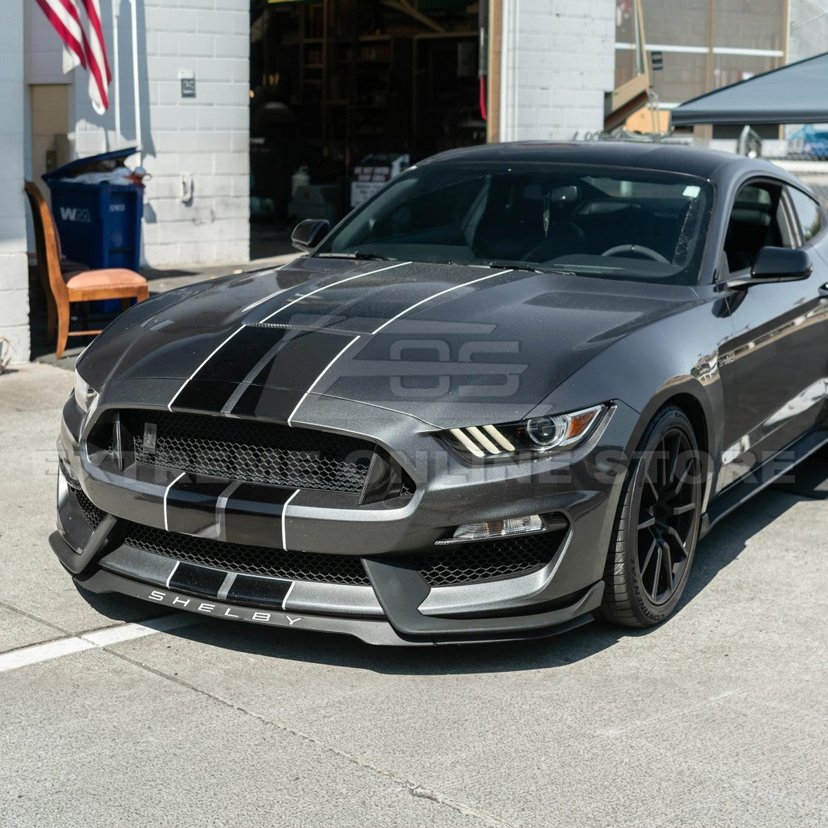 2015-20 Ford Mustang Shelby GT350 DRY Carbon Fiber Front Upper Grille Inserts Pair image 5