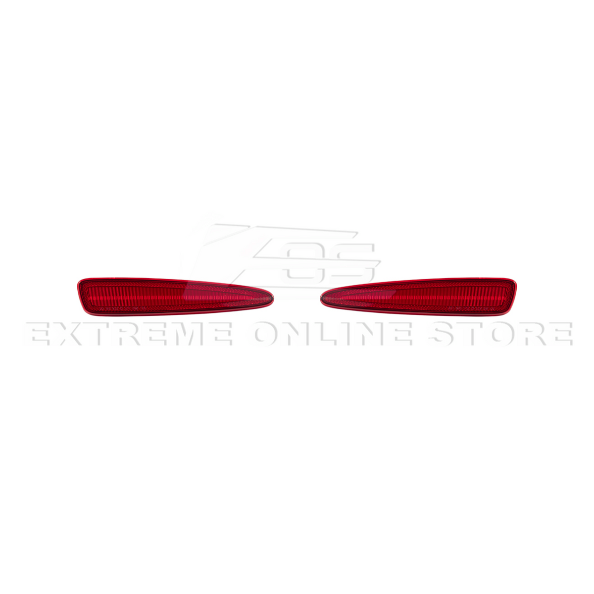 Corvette C6 Rear Red Light LED Side Markers Pair image 58