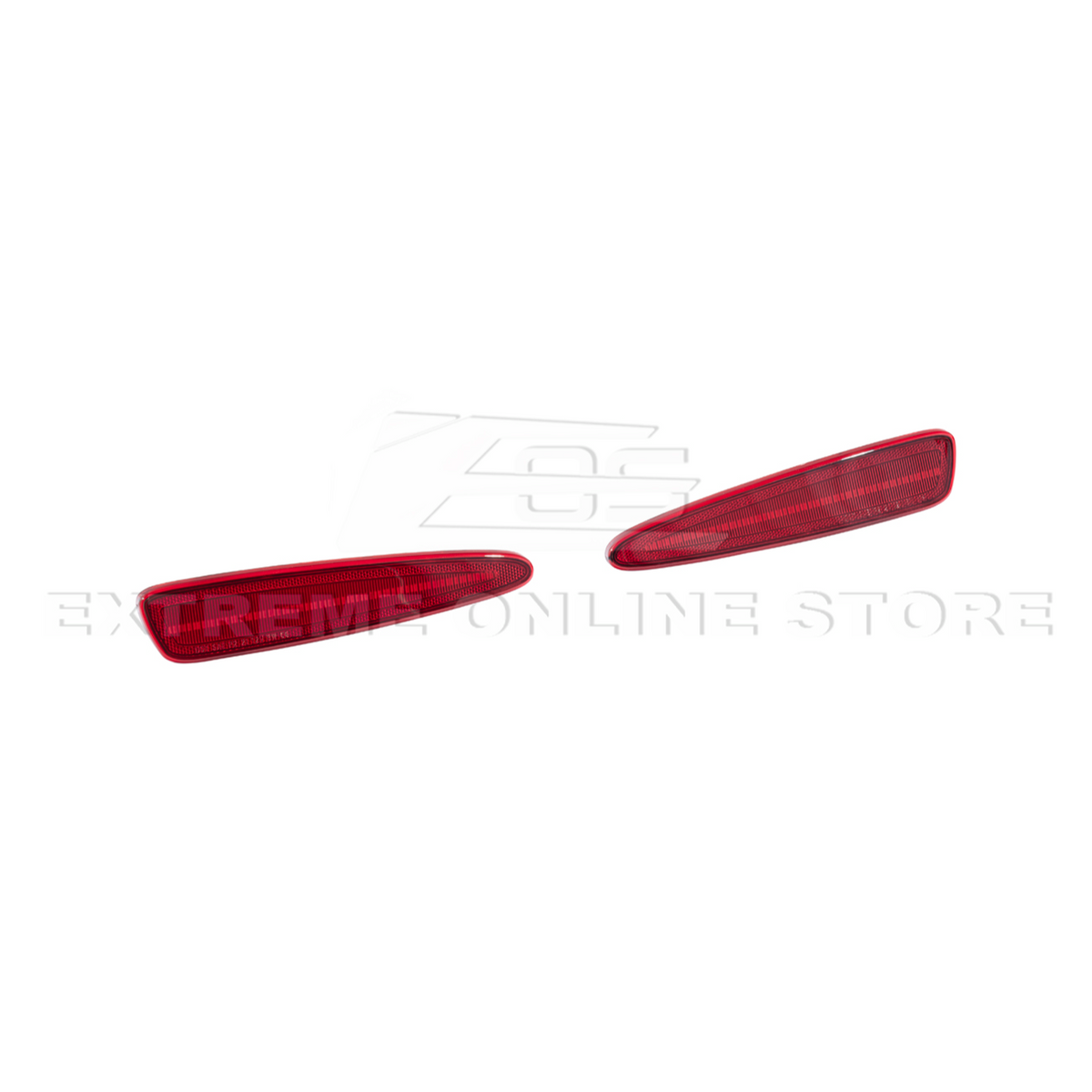 Corvette C6 Rear Red Light LED Side Markers Pair image 59
