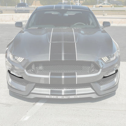 2015-20 Ford Mustang Shelby GT350 DRY CARBON FIBER Front Fog Light Eyebrow Cover image 1