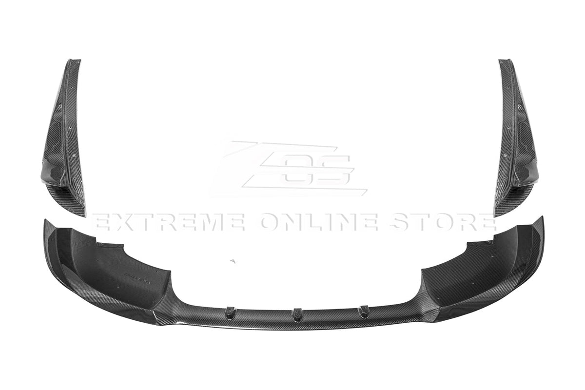 2017-21 Jeep Grand Cherokee SRT Trackhawk Carbon Fiber Front Lip Splitter image 10