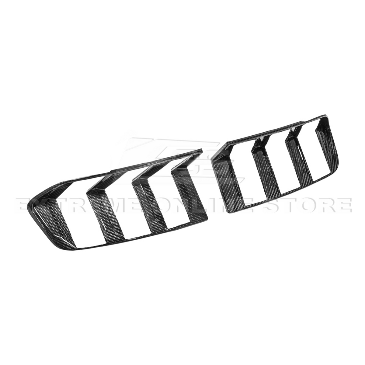 2024+ Ford Mustang DRY CARBON FIBER Tail Light Cover image 15