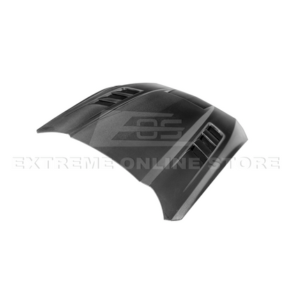 2024-Up Ford Mustang Front Bumper Hood Vented Cover image 17