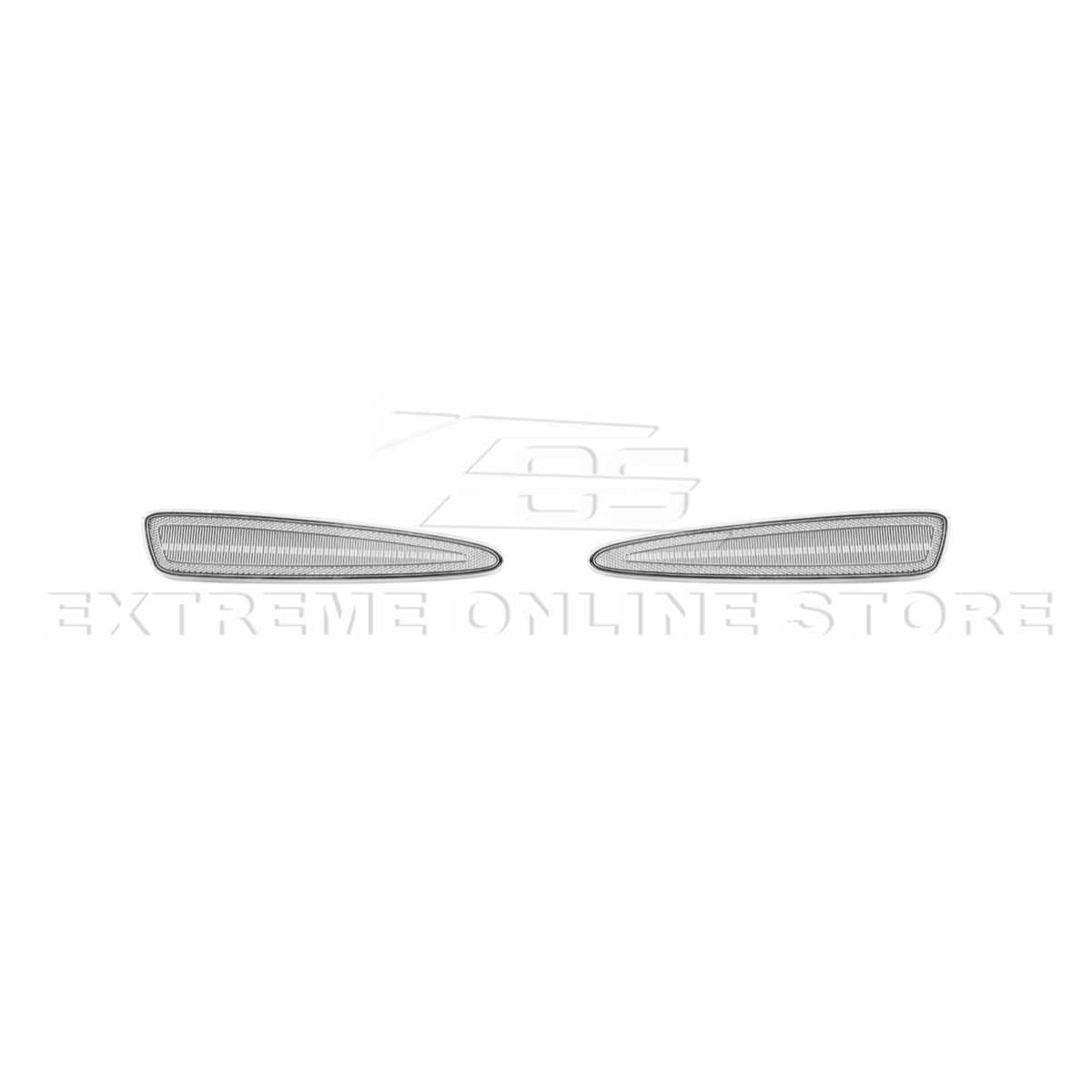 Corvette C6 Rear Red Light LED Side Markers Pair image 19
