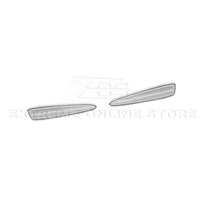 Corvette C6 Front & Rear Amber Light LED Side Markers Pair image 31