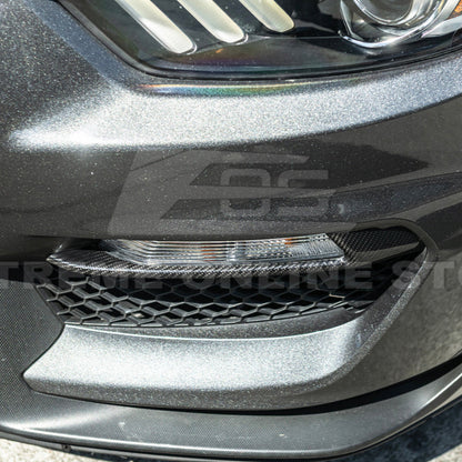 2015-20 Ford Mustang Shelby GT350 DRY CARBON FIBER Front Fog Light Eyebrow Cover image 13
