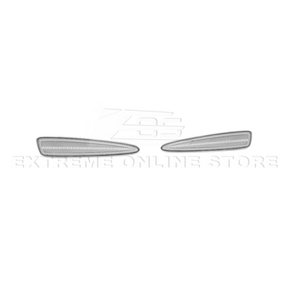 Corvette C6 Front & Rear Amber Light LED Side Markers Pair image 29