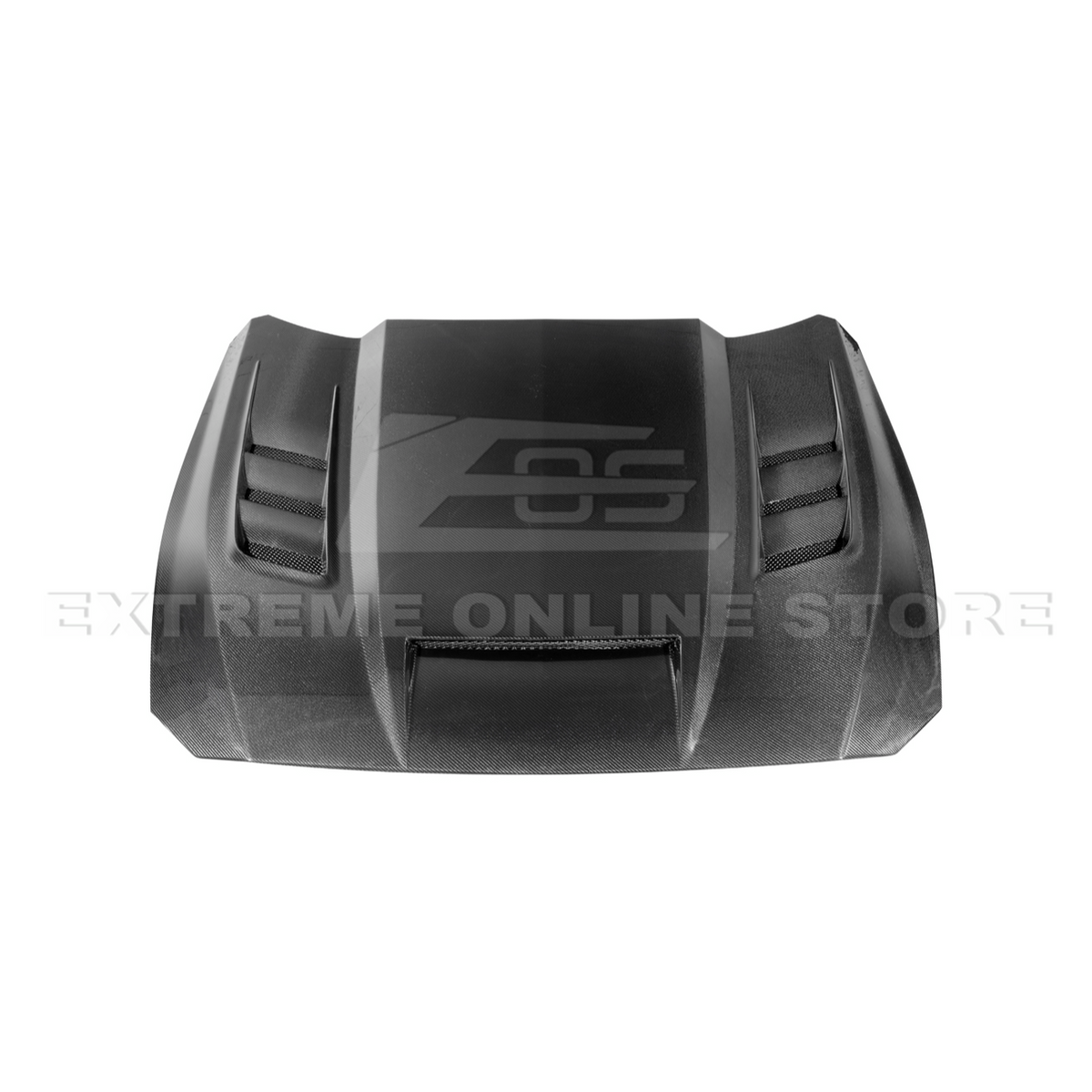2024-Up Ford Mustang Front Bumper Hood Vented Cover image 16