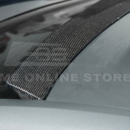 2020-Up Cadillac CT5 CT5-V | Carbon Fiber Rear Roof Top Window Spoiler Kit image 17
