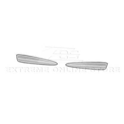 Corvette C6 Rear Red Light LED Side Markers Pair image 17