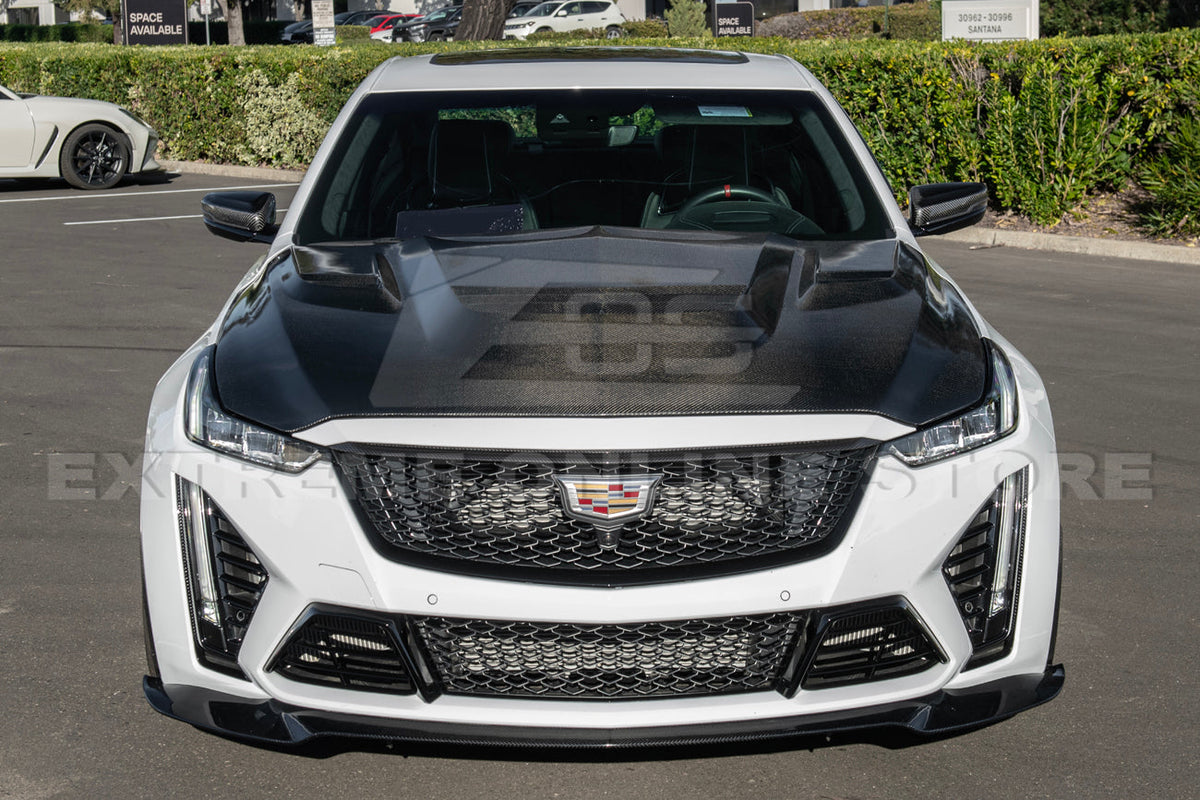 2022-24 Cadillac CT5-V Blackwing Sedan Front Lip Splitter image 3