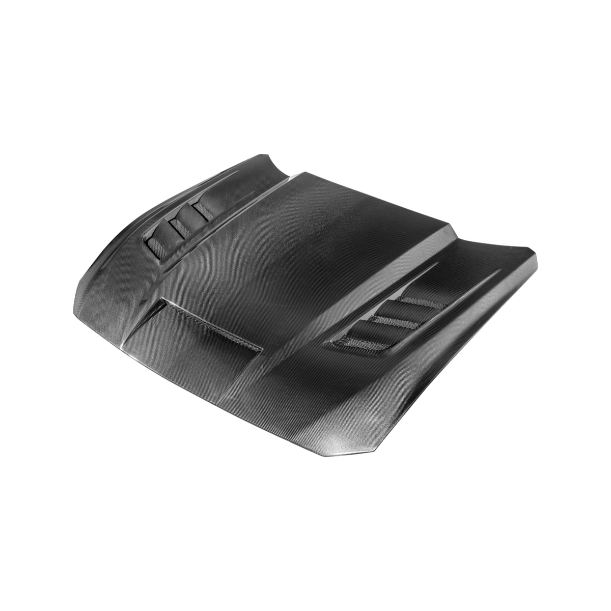 2024-Up Ford Mustang Front Bumper Hood Vented Cover image 1