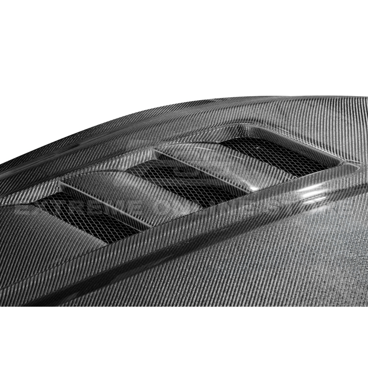2024-Up Ford Mustang Front Bumper Hood Vented Cover image 22