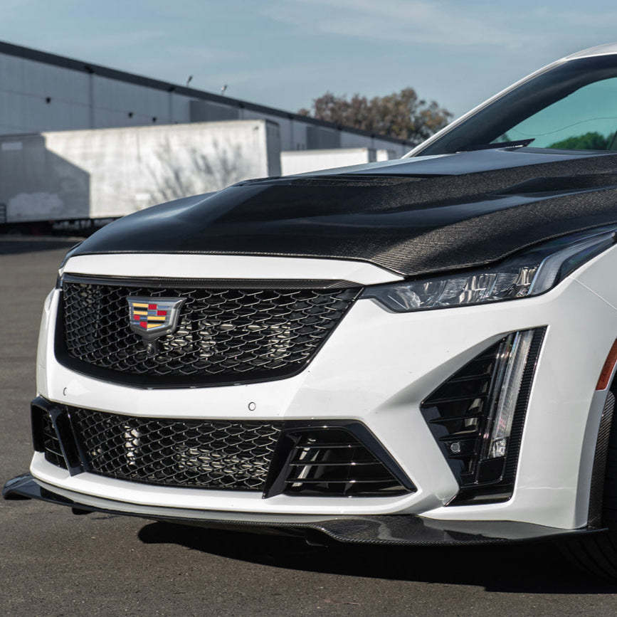 2022-24 Cadillac CT5-V Blackwing Sedan Front Lip Splitter image 2