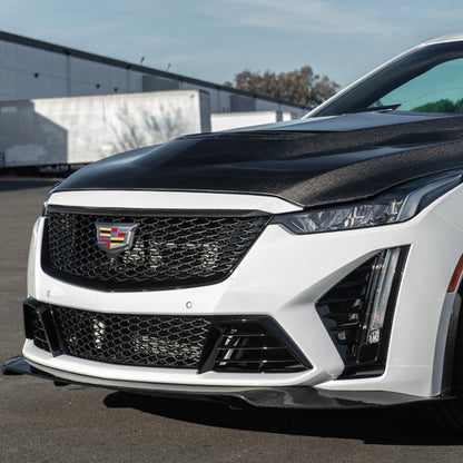 2022-24 Cadillac CT5-V Blackwing Sedan Front Lip Splitter image 2