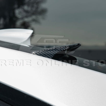 2013-19 Cadillac ATS ATS-V Coupe Carbon Fiber Rear Roof Top Window Spoiler image 10