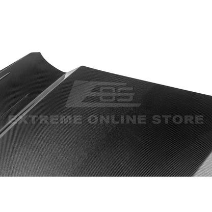 2024-Up Ford Mustang Front Bumper Hood Vented Cover image 24