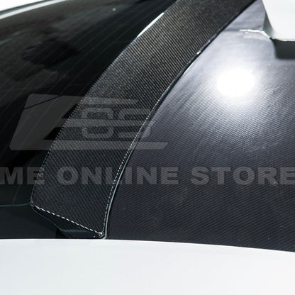 2013-19 Cadillac ATS ATS-V Coupe Carbon Fiber Rear Roof Top Window Spoiler image 15